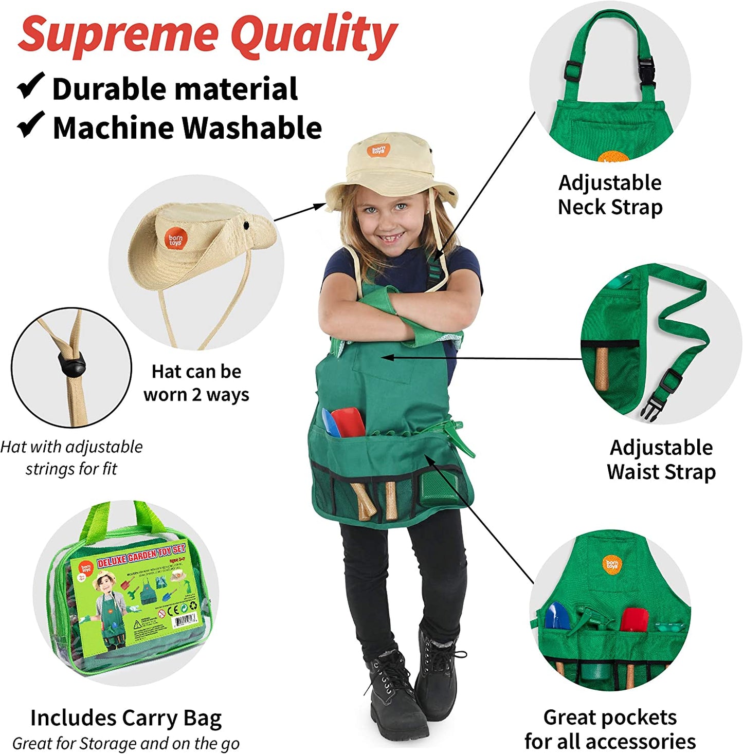 Kids Pretend Play Costume Set for Boys & Girls