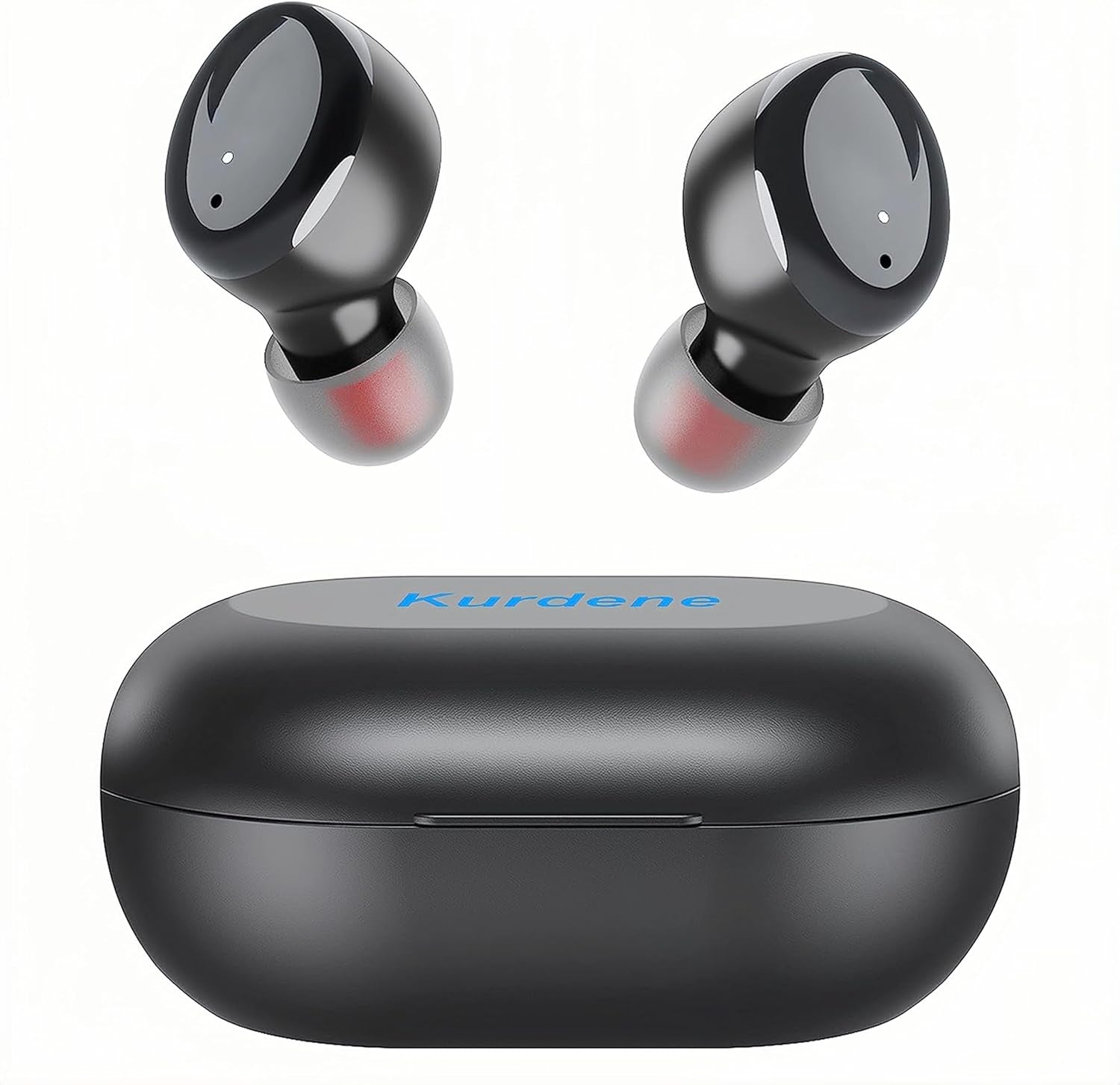 Bluetooth Wireless Earbuds, S8 Deep Bass Sound 38H Playtime IPX8 Waterproof Earphones Call Clear with Microphone In-Ear Bluetooth Headphones Comfortable for Iphone, Android