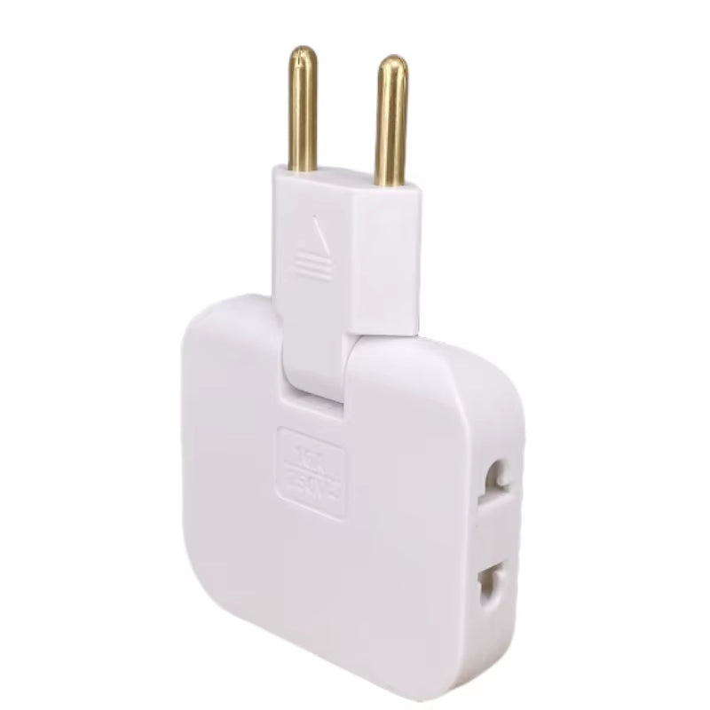 EU Power Plug Adapter Foldable Travel Aadapters Power Converter Socket Portable Charging Lightweight Electrical Sockets Outlet